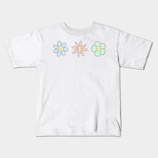 Happy Flowers Kids T-Shirt